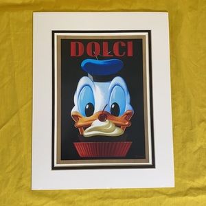 Donald Duck ‘Dolce’ Disney Parks Art Print - Brian Blackmore